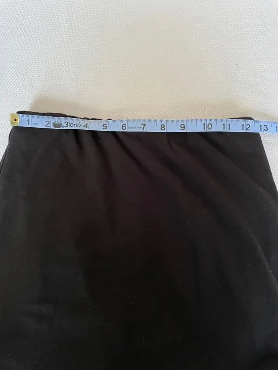 New Marcella Burke Skirted Black Leggings Size Small - Picture 8 of 11